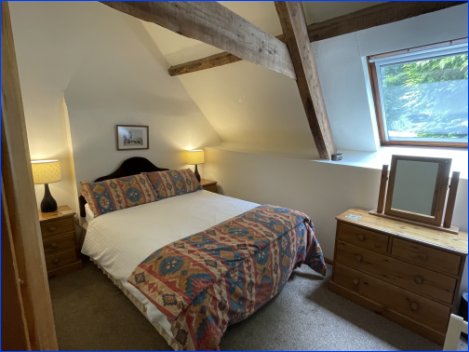 Selworthy Cottage double bedroom