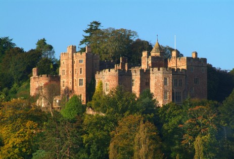 The castle in Dunster